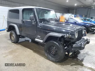 2005 Jeep Wrangler Unlimited with VIN 1J4FA44SX5P315486, listed as a Copart auction lot 46854145 with 199,585 mi miles and Salvage Title. Bid and sale history available at carsss.com. Image 4.