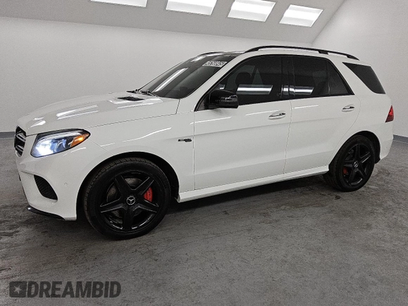2018 Mercedes-Benz GLE 43 AMG with VIN 4JGDA6EB2JB114451, listed as a Copart auction lot 45268845 with 85,331 mi miles and Clean Title. Bid and sale history available at DreamBid. Image 1.