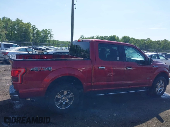2017 Ford F-150 XL with VIN 1FTEW1EP8HFC29504, listed as a IAAI auction lot 42151987 with 140,417 mi miles. Bid and sale history available at carsss.com. Image 13.