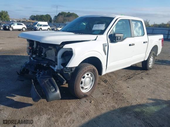 2024 Ford F-150 XL with VIN 1FTFW1L58RKD84844, listed as a IAAI auction lot 40752229 with 3,343 mi miles. Bid and sale history available at carsss.com. Image 17.