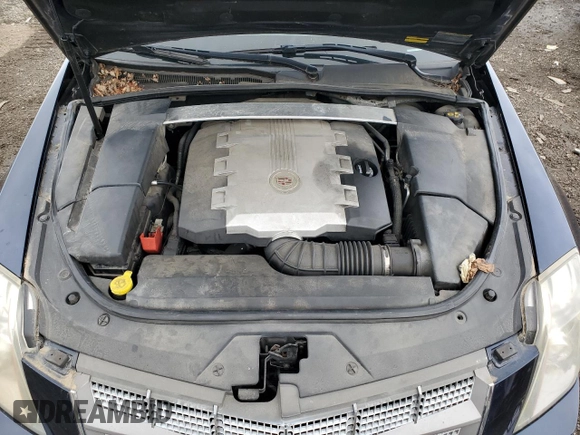 2008 Cadillac CTS AWD with VIN 1G6DP57V180126913, listed as a Copart auction lot 55455375 with 144,420 mi miles and Salvage Title. Bid and sale history available at DreamBid. Image 11.