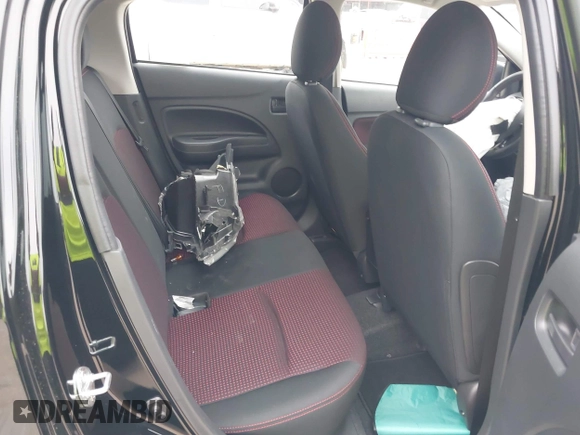2023 Mitsubishi Mirage Black Edition with VIN ML32AWHJXPH006389, listed as a IAAI auction lot 40732836 with 5,971 mi miles and . Bid and sale history available at DreamBid. Image 8.