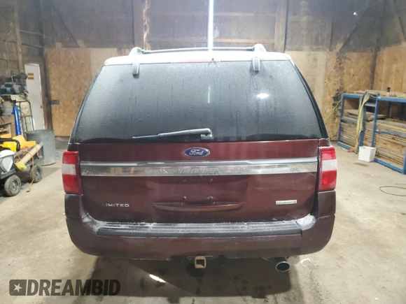 2017 Ford Expedition Max Limited z VIN 1FMJK2AT3HEA07800, wystawiony jako Copart lot #47496475 z przebiegiem 225 786 mil mil oraz Szkoda całkowita • Salvage title. Historia ofert i sprzedaży dostępna na DreamBid. Obrazek 6.