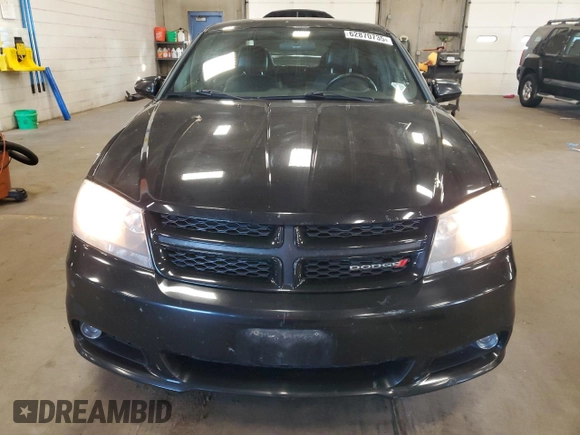2013 Dodge Avenger SXT with VIN 1C3CDZCB6DN630928, listed as a Copart auction lot 62870735 with 122,098 mi miles and Salvage title. Bid and sale history available at DreamBid. Image 5.