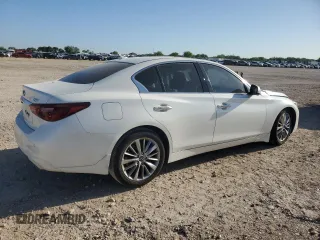 2023 Infiniti Q50 Luxe with VIN JN1EV7BP9PM512260, listed as a Copart auction lot 52326655 with Not provided miles and Salvage title. Bid and sale history available at DreamBid. Image 3.