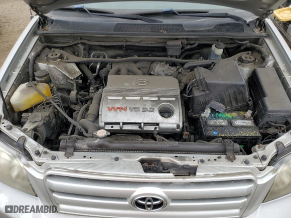 2005 Toyota Highlander with VIN JTEGP21A850048121, listed as a Copart auction lot 53886945 with 221,180 mi miles and Clean Title. Bid and sale history available at carsss.com. Image 12.