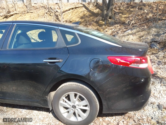 2017 Kia Optima LX with VIN KNAGT4L30H5150110, listed as a IAAI auction lot 41854437 with 25,061 mi miles. Bid and sale history available at carsss.com. Image 12.