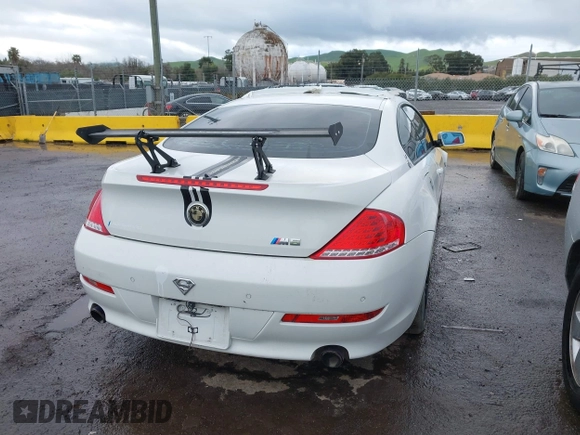 2008 BMW 6 Series 650i with VIN WBAEA53568CV90834, listed as a IAAI auction lot 41797237 with 223,614 mi miles and . Bid and sale history available at DreamBid. Image 4.