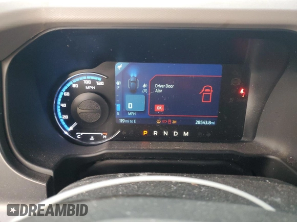 2022 Ford Bronco with VIN 1FMDE5BH8NLA99753, listed as a Copart auction lot 48909635 with 28,543 mi miles and Salvage Title. Bid and sale history available at DreamBid. Image 9.