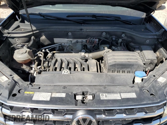 2019 Volkswagen Atlas SEL with VIN 1V2MR2CA1KC558169, listed as a Copart auction lot 53839925 with 95,852 mi miles and Salvage title. Bid and sale history available at DreamBid. Image 12.