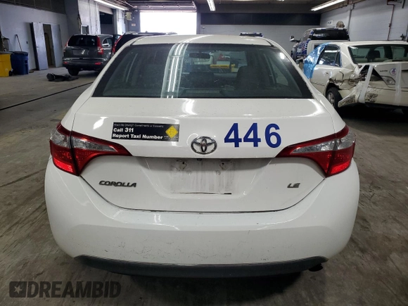 2016 Toyota Corolla L z VIN 5YFBURHE6GP444727, wystawiony jako Copart lot #63974935 z przebiegiem 213 577 mil mil oraz Czysty tytuł • Clean title. Historia ofert i sprzedaży dostępna na DreamBid. Obrazek 6.