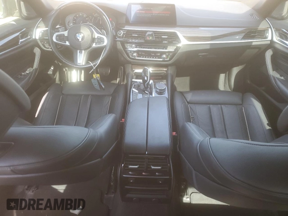 2019 BMW 5 Series 530e xDrive with VIN WBAJB1C52KB376702, listed as a Copart auction lot 59770805 with 85,375 mi miles and Clean title. Bid and sale history available at DreamBid. Image 8.