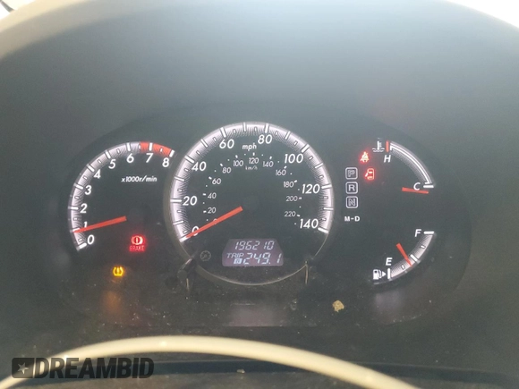 2010 Mazda 5 Sport with VIN JM1CR2W3XA0374407, listed as a Copart auction lot 61870014 with 196,210 mi miles and Salvage Title. Bid and sale history available at DreamBid. Image 9.
