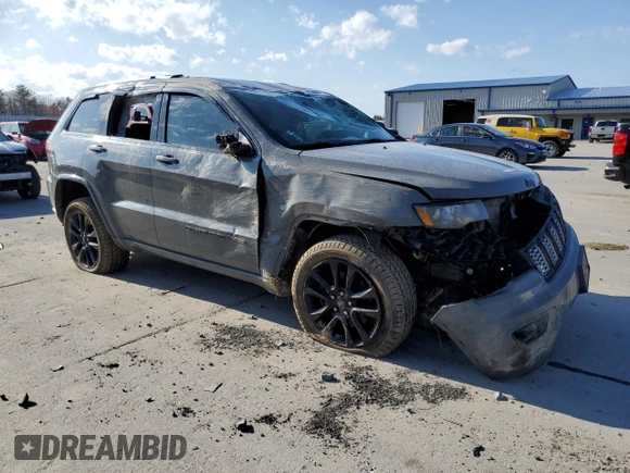 2021 Jeep Grand Cherokee Laredo X z VIN 1C4RJFAG5MC769505, wystawiony jako Copart lot #53570805 z przebiegiem 30 851 mil mil oraz Szkoda całkowita • Salvage title. Historia ofert i sprzedaży dostępna na DreamBid. Obrazek 4.