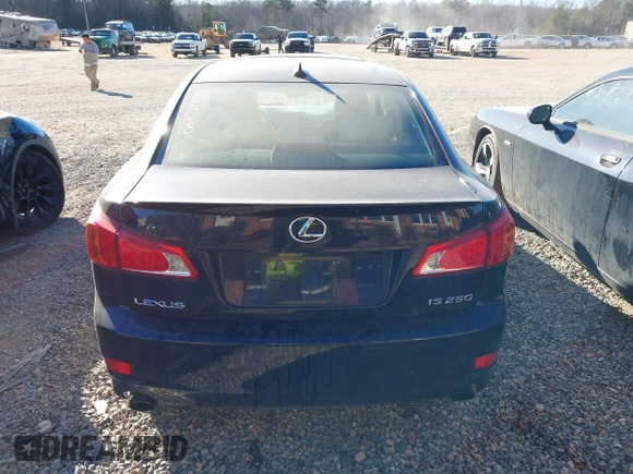 2009 Lexus IS 250 with VIN JTHBK262695105390, listed as a IAAI auction lot 41373344 with 215,356 mi miles. Bid and sale history available at carsss.com. Image 16.