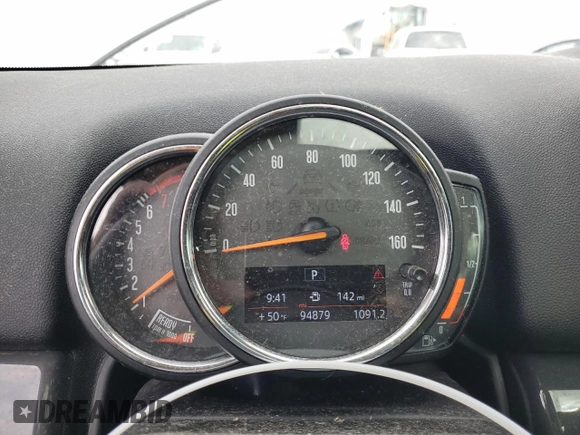 2019 MINI Countryman Cooper S with VIN WMZYT5C54K3J88523, listed as a Copart auction lot 47436275 with 94,879 mi miles and Salvage Title. Bid and sale history available at carsss.com. Image 9.