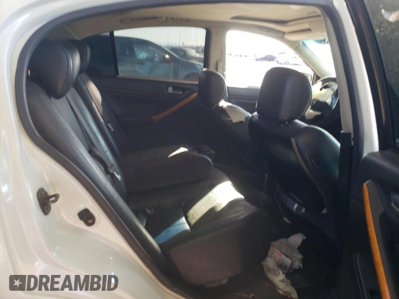 2003 Infiniti G35 w/Leather with VIN JNKCV51E73M001874, listed as a Copart auction lot 43723085 with Not Provided miles and Salvage Title. Bid and sale history available at carsss.com. Image 11.