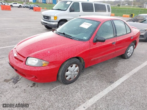 2003 Chevrolet Cavalier with VIN 1G1JC52F837163137, listed as a IAAI auction lot 41923182 with 1 mi miles. Bid and sale history available at carsss.com. Image 2.
