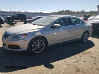 2010 Volkswagen CC Luxury with VIN WVWHL7AN9AE526368, listed as a Copart auction lot 74896644 with 61,450 mi miles and Clean Title. Bid and sale history available at carsss.com. Image 1.