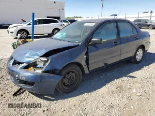 2005 Mitsubishi Lancer ES with VIN JA3AJ26E65U048830, listed as a Copart auction lot 73990244 with 166,510 mi miles and Salvage Title. Bid and sale history available at carsss.com. Image 1.