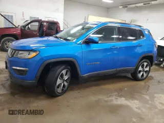 2019 Jeep Compass Latitude with VIN 3C4NJDBBXKT792396, listed as a Copart auction lot 53623435 with 84,473 mi miles and Salvage title. Bid and sale history available at DreamBid. Image 1.