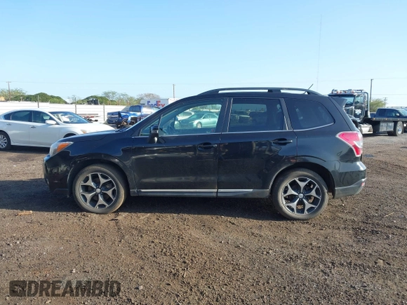 2015 Subaru Forester 2.0XT Touring with VIN JF2SJGUC0FH516972, listed as a IAAI auction lot 41483033 with 103,970 mi miles. Bid and sale history available at carsss.com. Image 14.