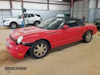 2003 Ford Thunderbird Deluxe z VIN 1FAHP60A13Y111694, wystawiony jako Copart lot #55953435 z przebiegiem 37 522 mil mil oraz Szkody całkowita. Historia ofert i sprzedaży dostępna na DreamBid. Obrazek 1.