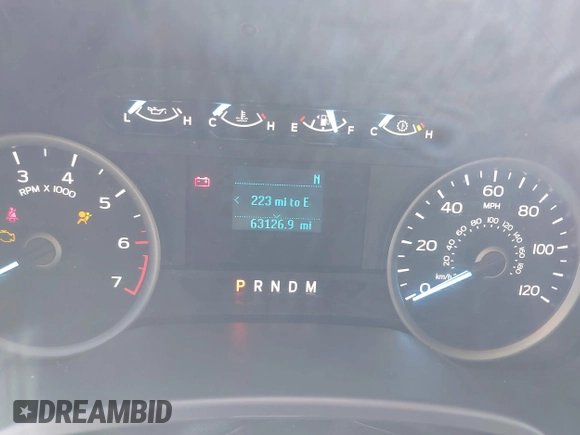 2019 Ford F-150 XL with VIN 1FTEW1C53KKC40961, listed as a IAAI auction lot 41993421 with 63,126 mi miles and . Bid and sale history available at DreamBid. Image 7.