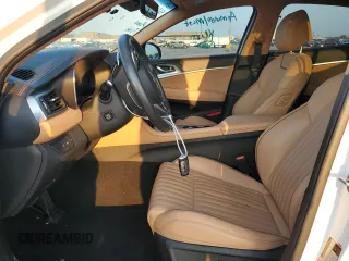 2022 Genesis G70 3.3T with VIN KMTG54TE0NU082165, listed as a Copart auction lot 68529454 with 33,500 mi miles and Salvage Title. Bid and sale history available at carsss.com. Image 7.