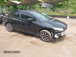 2015 Honda Civic EX-L z VIN 2HGFB2F93FH516610, wystawiony jako IAAI lot #42412285 z przebiegiem 75 670 mil mil oraz . Historia ofert i sprzedaży dostępna na DreamBid. Obrazek 1.