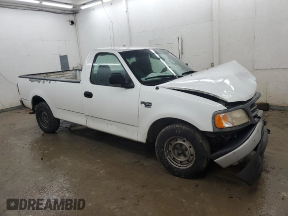 2000 Ford F-150 XL with VIN 1FTRF17L7YNB52822, listed as a Copart auction lot 43421495 with 103,753 mi miles and Salvage title. Bid and sale history available at DreamBid. Image 4.