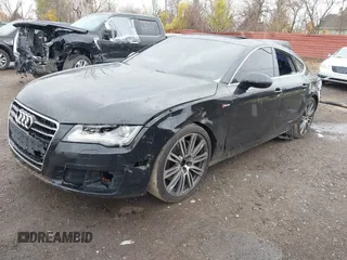 2012 Audi A7 Premium Plus with VIN WAUYGAFC0CN096027, listed as a IAAI auction lot 40881391 with 155,433 mi miles and . Bid and sale history available at DreamBid. Image 2.