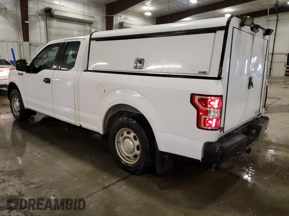 2018 Ford F-150 XL with VIN 1FTEX1CB4JKF29722, listed as a Copart auction lot 47781805 with 170,306 mi miles and Clean Title. Bid and sale history available at carsss.com. Image 2.