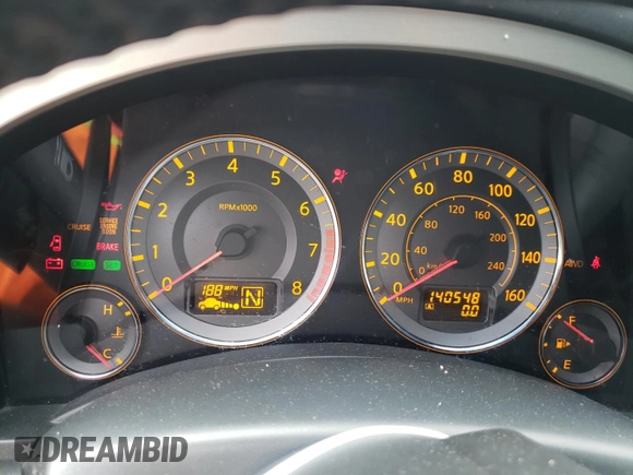 2007 Infiniti FX with VIN JNRAS08W77X209146, listed as a Copart auction lot 70104674 with 140,548 mi miles and Clean Title. Bid and sale history available at DreamBid. Image 9.