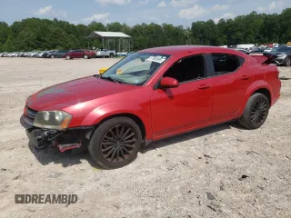 2012 Dodge Avenger SXT with VIN 1C3CDZCB8CN227709, listed as a Copart auction lot 61966995 with 180,915 mi miles and Clean title. Bid and sale history available at DreamBid. Image 1.