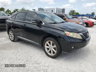 2010 Lexus RX 350 with VIN JTJZK1BA8A2401361, listed as a Copart auction lot 60105585 with 137,971 mi miles and Clean title. Bid and sale history available at DreamBid. Image 4.