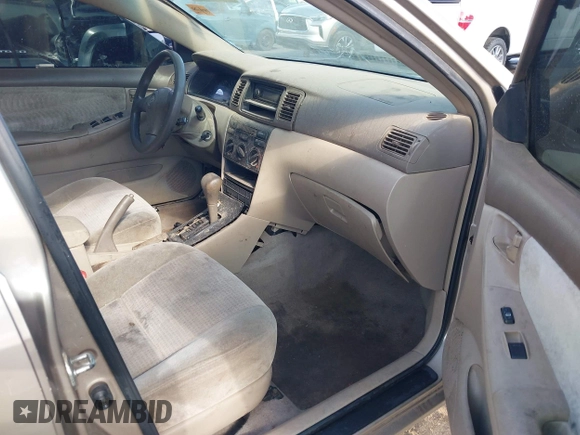 2005 Toyota Corolla CE with VIN 1NXBR32EX5Z450114, listed as a IAAI auction lot 42073606 with 278,229 mi miles and . Bid and sale history available at DreamBid. Image 5.