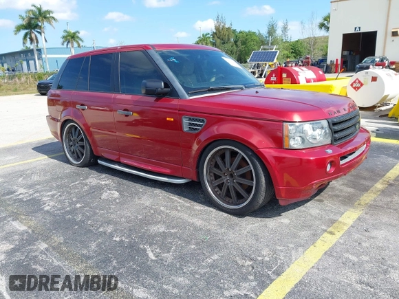 2008 Land Rover Range Rover Sport HSE with VIN SALSK25468A145794, listed as a IAAI auction lot 42211204 with 172,241 mi miles and . Bid and sale history available at DreamBid. Image 1.
