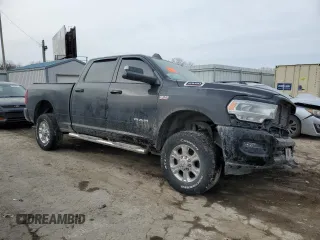 2019 Ram 2500 Big Horn with VIN 3C6UR5DJXKG720872, listed as a Copart auction lot 57288355 with Not provided miles and Salvage title. Bid and sale history available at DreamBid. Image 4.