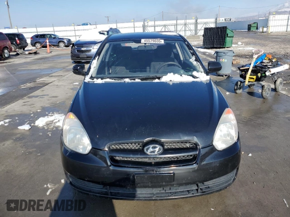 2011 Hyundai Accent GS z VIN KMHCM3ACXBU191462, wystawiony jako Copart lot #45579035 z przebiegiem 143 152 mil mil oraz Szkoda całkowita • Salvage title. Historia ofert i sprzedaży dostępna na DreamBid. Obrazek 5.