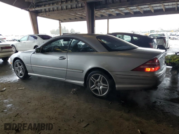 2002 Mercedes-Benz CL AMG z VIN WDBPJ73J42A020126, wystawiony jako Copart lot #45150895 z przebiegiem 115 369 mil mil oraz Szkoda całkowita • Salvage title. Historia ofert i sprzedaży dostępna na DreamBid. Obrazek 2.