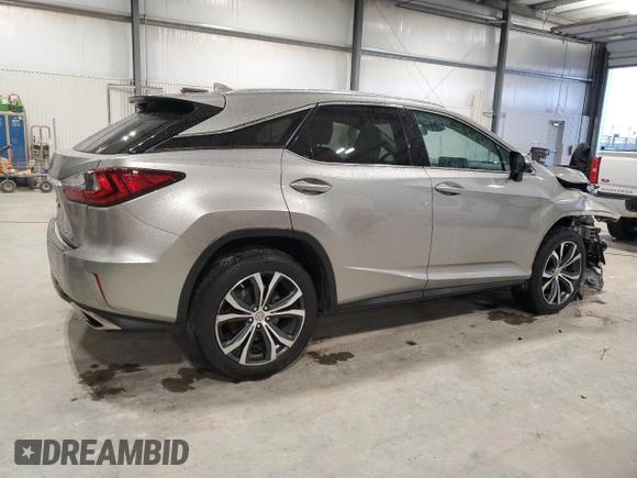 2017 Lexus RX with VIN 2T2BZMCA0HC060741, listed as a Copart auction lot 51634395 with 54,723 mi miles and Salvage Title. Bid and sale history available at carsss.com. Image 3.
