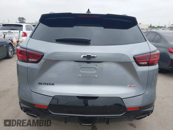2023 Chevrolet Blazer RS with VIN 3GNKBERS6PS233928, listed as a IAAI auction lot 42339653 with 14,655 mi miles and . Bid and sale history available at DreamBid. Image 16.