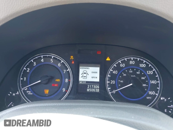 2012 Infiniti G37 Journey with VIN JN1CV6AP2CM623732, listed as a IAAI auction lot 41979771 with 217,306 mi miles and . Bid and sale history available at DreamBid. Image 7.