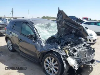 2015 Mazda CX-5 Grand Touring with VIN JM3KE2DY8F0480794, listed as a IAAI auction lot 41816342 with 1 mi miles. Bid and sale history available at carsss.com. Image 1.