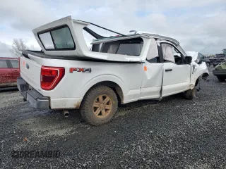 2021 Ford F-150 XL with VIN 1FTFX1E87MFB10721, listed as a Copart auction lot 52588485 with Not provided miles and Non repairable. Bid and sale history available at DreamBid. Image 3.