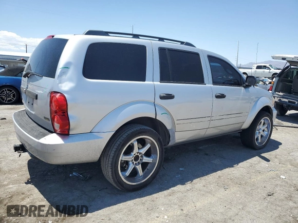 2007 Dodge Durango SLT with VIN 1D8HB48P97F551834, listed as a Copart auction lot 60083815 with 209,826 mi miles and Salvage title. Bid and sale history available at DreamBid. Image 3.