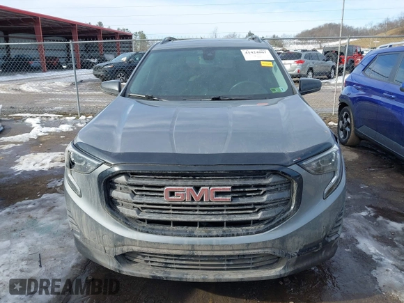 2020 GMC Terrain SLE with VIN 3GKALTEV5LL190178, listed as a IAAI auction lot 41424867 with 43,885 mi miles. Bid and sale history available at carsss.com. Image 13.