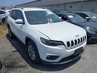 2019 Jeep Cherokee Latitude with VIN 1C4PJLCX9KD377430, listed as a IAAI auction lot 42328024 with 101,167 mi miles and . Bid and sale history available at DreamBid. Image 1.