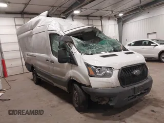 2023 Ford Transit Cargo z VIN 1FTBW3X87PKB39433, wystawiony jako IAAI lot #41151064 z przebiegiem Nie podano mil oraz . Historia ofert i sprzedaży dostępna na DreamBid. Obrazek 1.